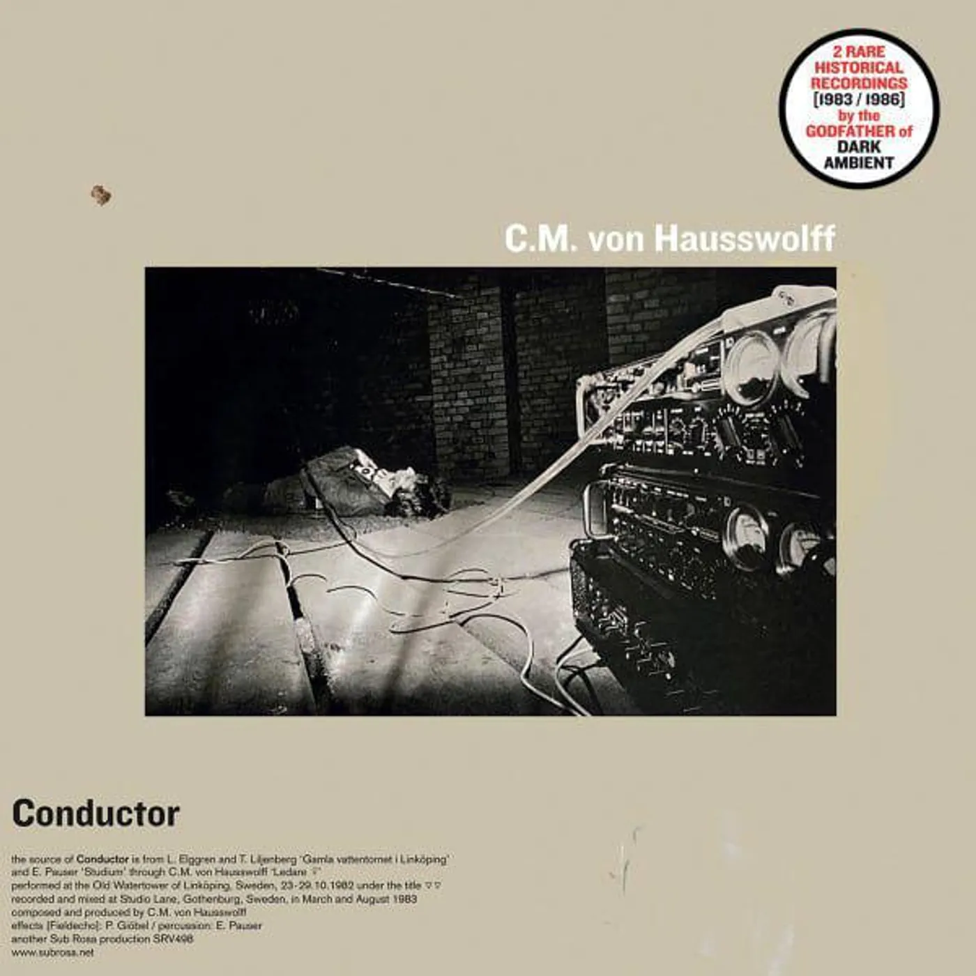 Carl Michael Von Hausswolff Conductor / Life & Death Of Pboc Vinyl Record