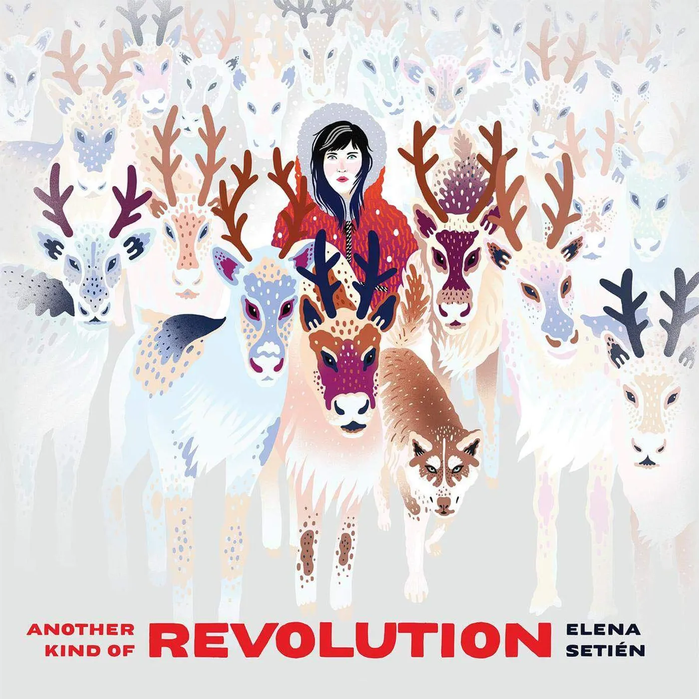 Elena Setién ANOTHER KIND OF REVOLUTION (RED VINYL/DL CARD) Vinyl Record