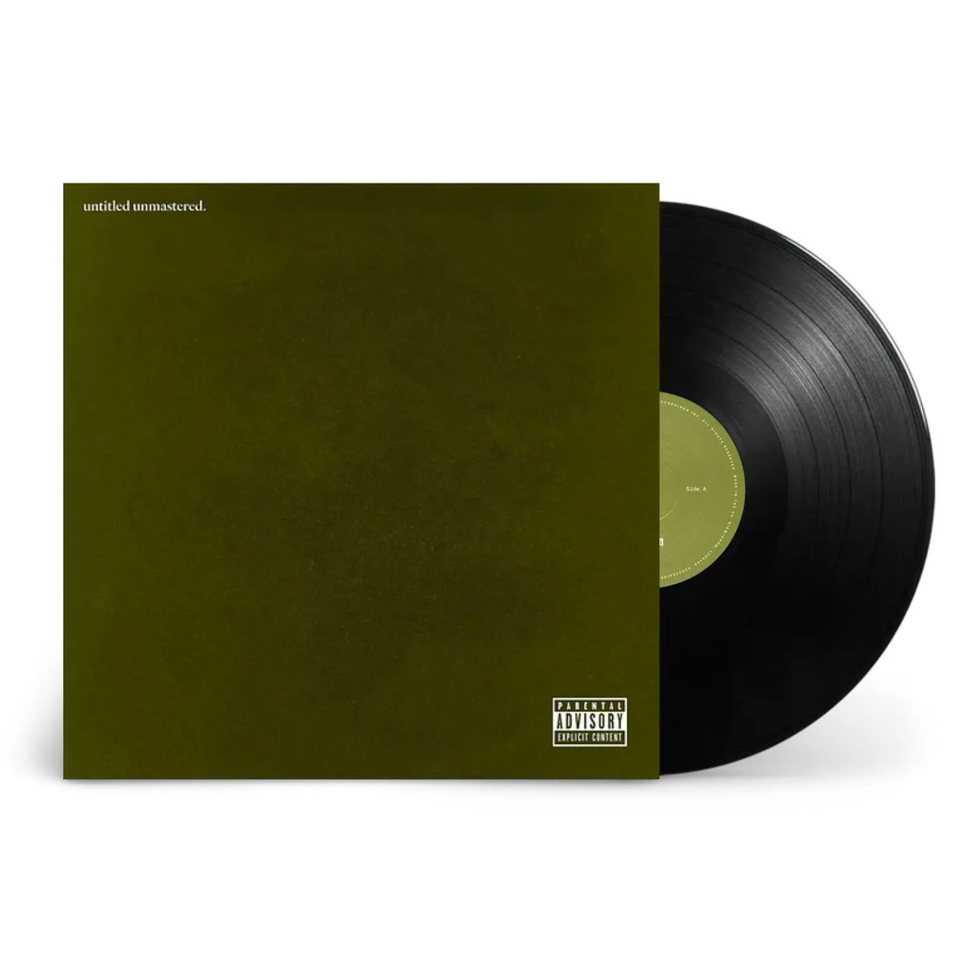 Kendrick Lamar untitled unmastered. Vinyl Record