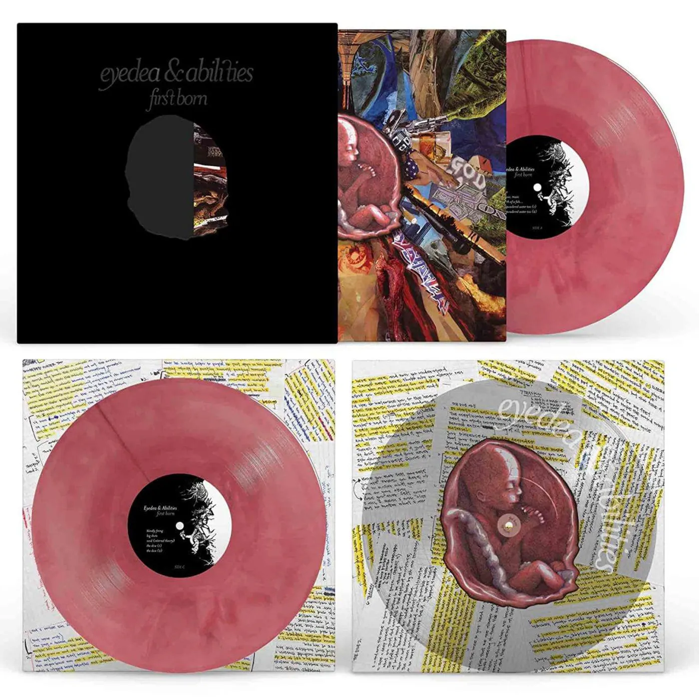 Eyedea & Abilities FIRST BORN (20 YEAR ANNIVERSARY EDITION/3LP/GALAXY EFFECT & CLEAR VINYL) Vinyl Record