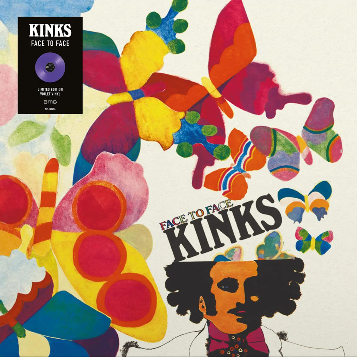 The Kinks Face to Face (Limited Edition/Violet) Vinyl Record