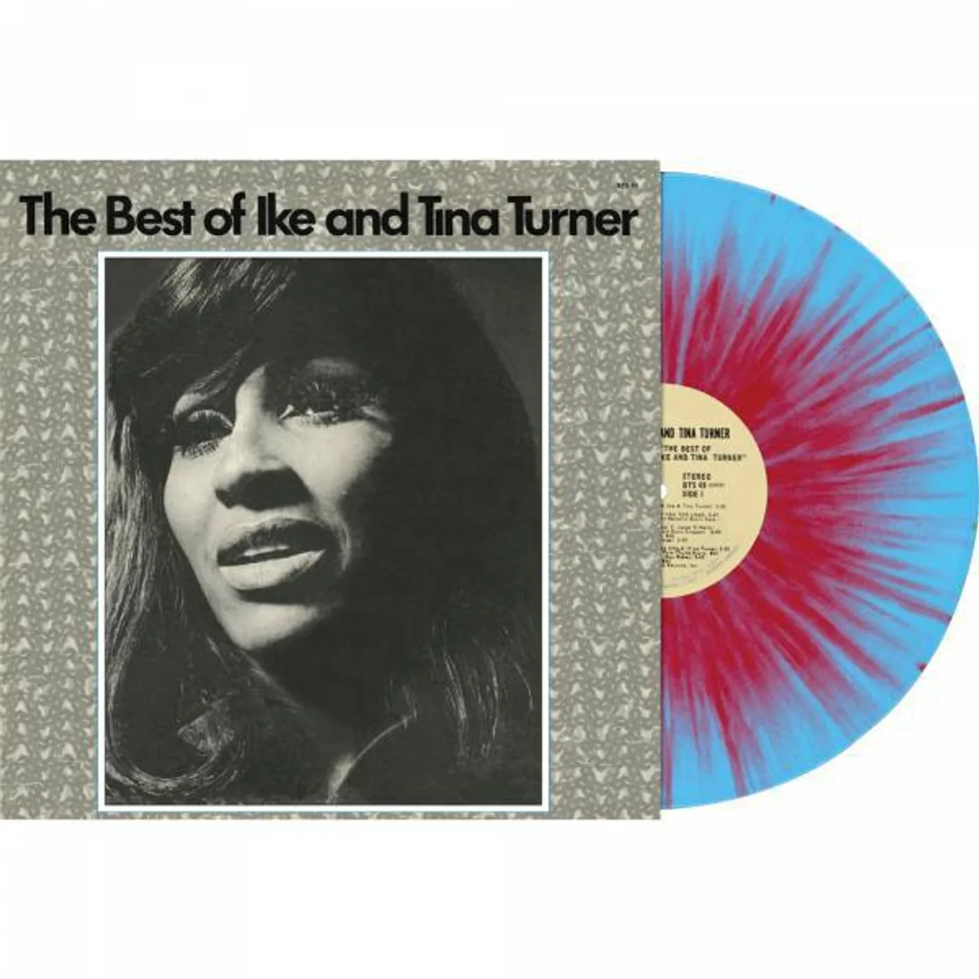 Ike & Tina Turner BEST OF (RED & BLUE SPLATTER VINYL) Vinyl Record