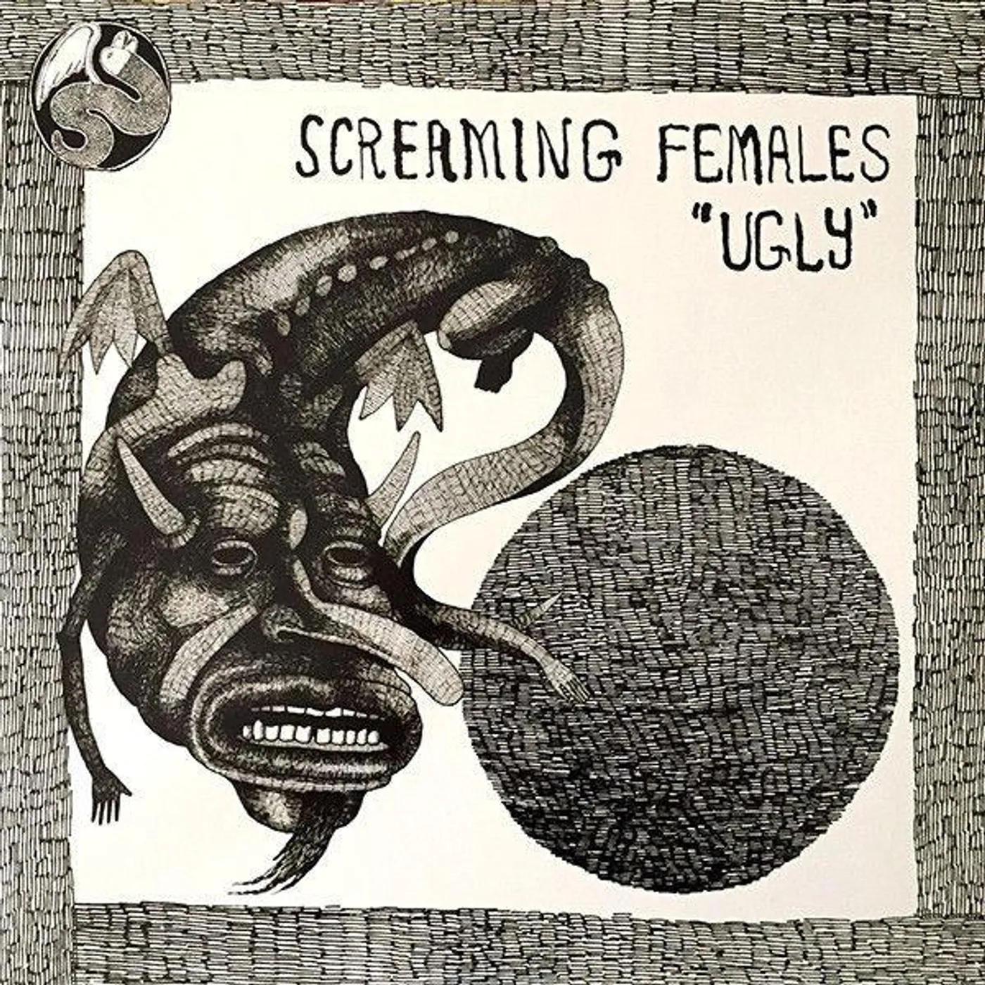 Screaming Females Ugly (limited edition/2LP/clear  with black splatter vinyl/DL card)