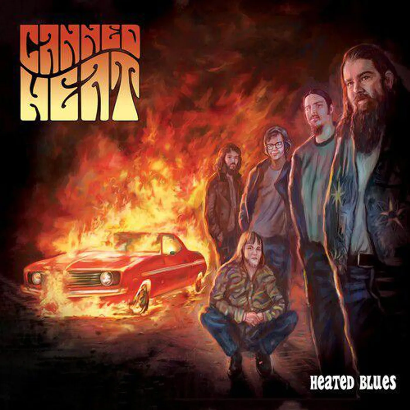 Canned Heat Heated Blues (red & yellow splatter vinyl)