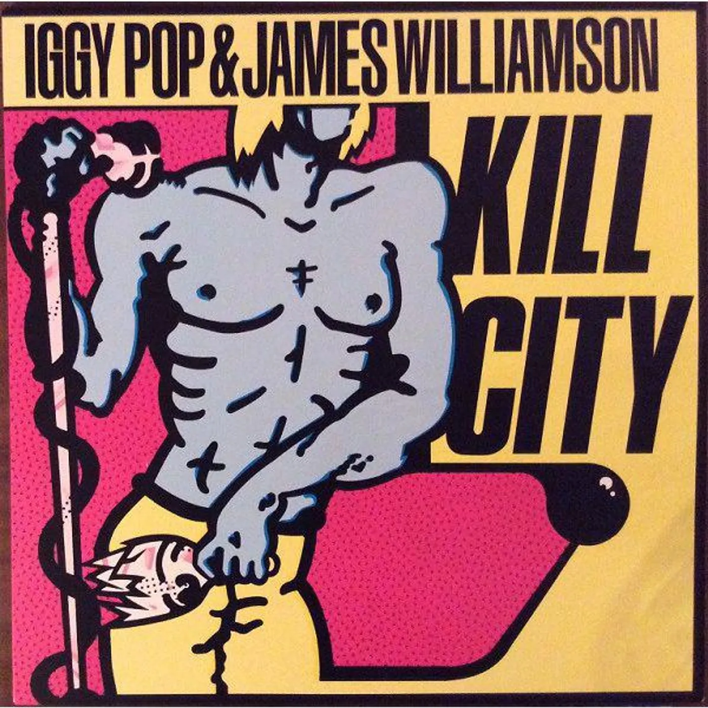 Iggy Pop & James Williamson Kill City (clear red vinyl)