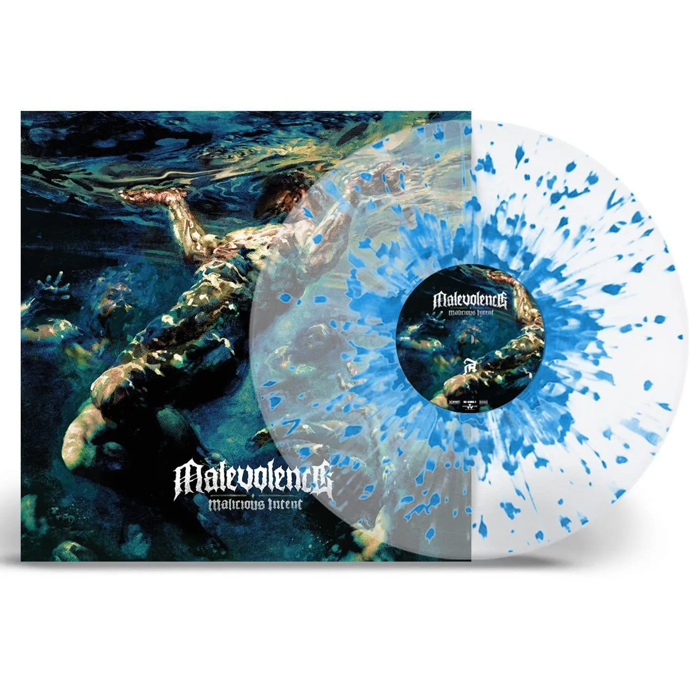 Malevolence MALICIOUS INTENT (CRYSTAL CLEAR W/ SKY BLUE VINYL) Vinyl Record