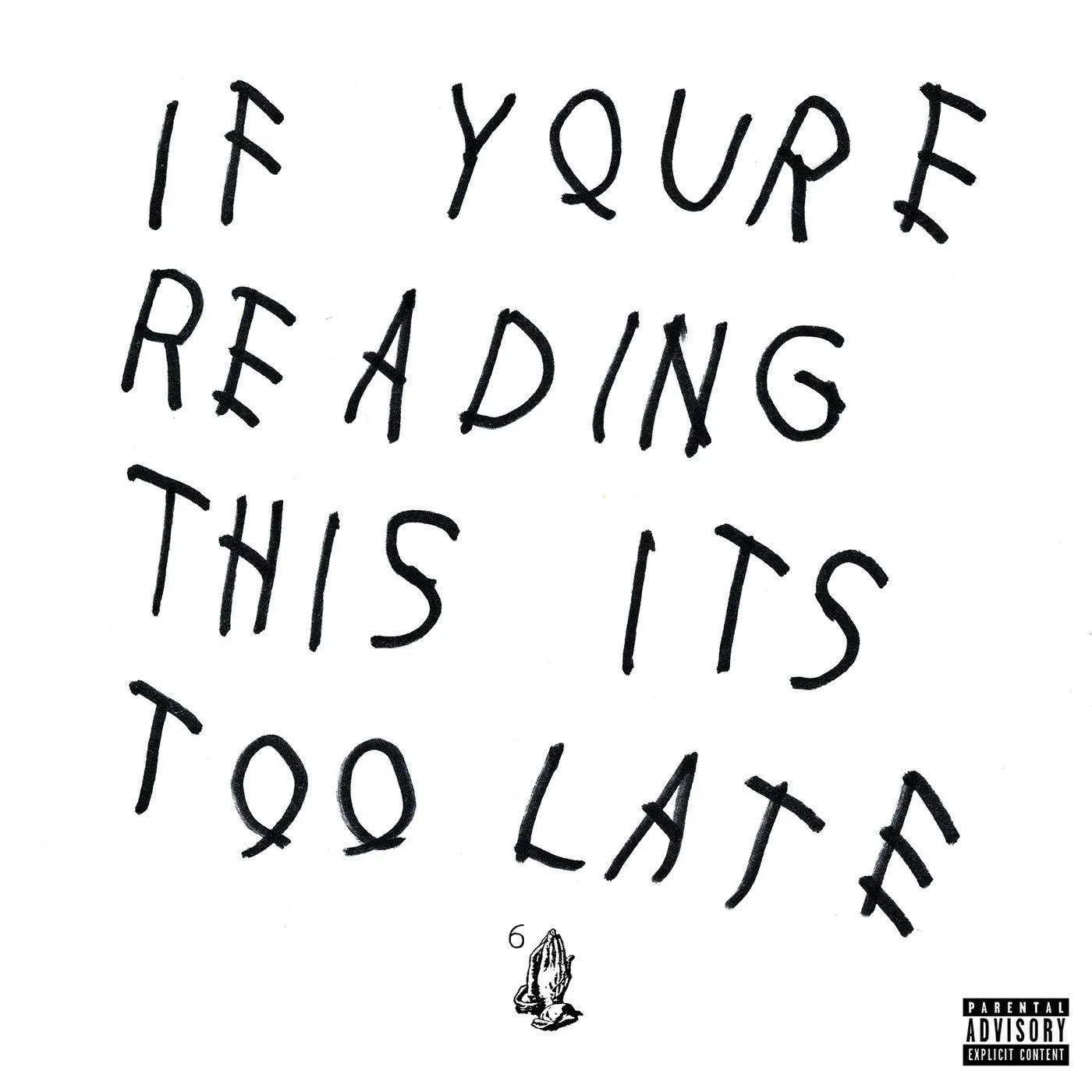 Drake If You're Reading This It's Too Late Vinyl Record