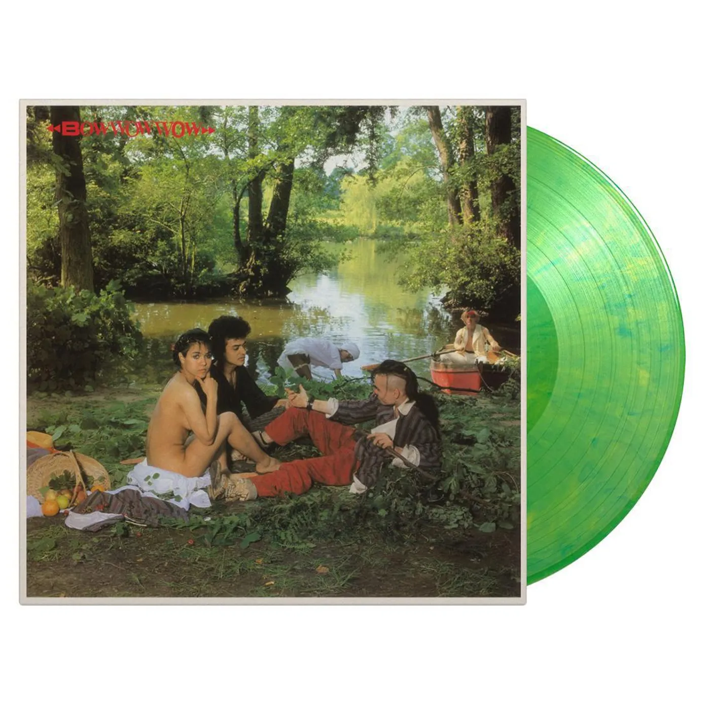 Bow Wow Wow See Jungle See Jungle…: (Green & Yellow Marbled) Vinyl Record