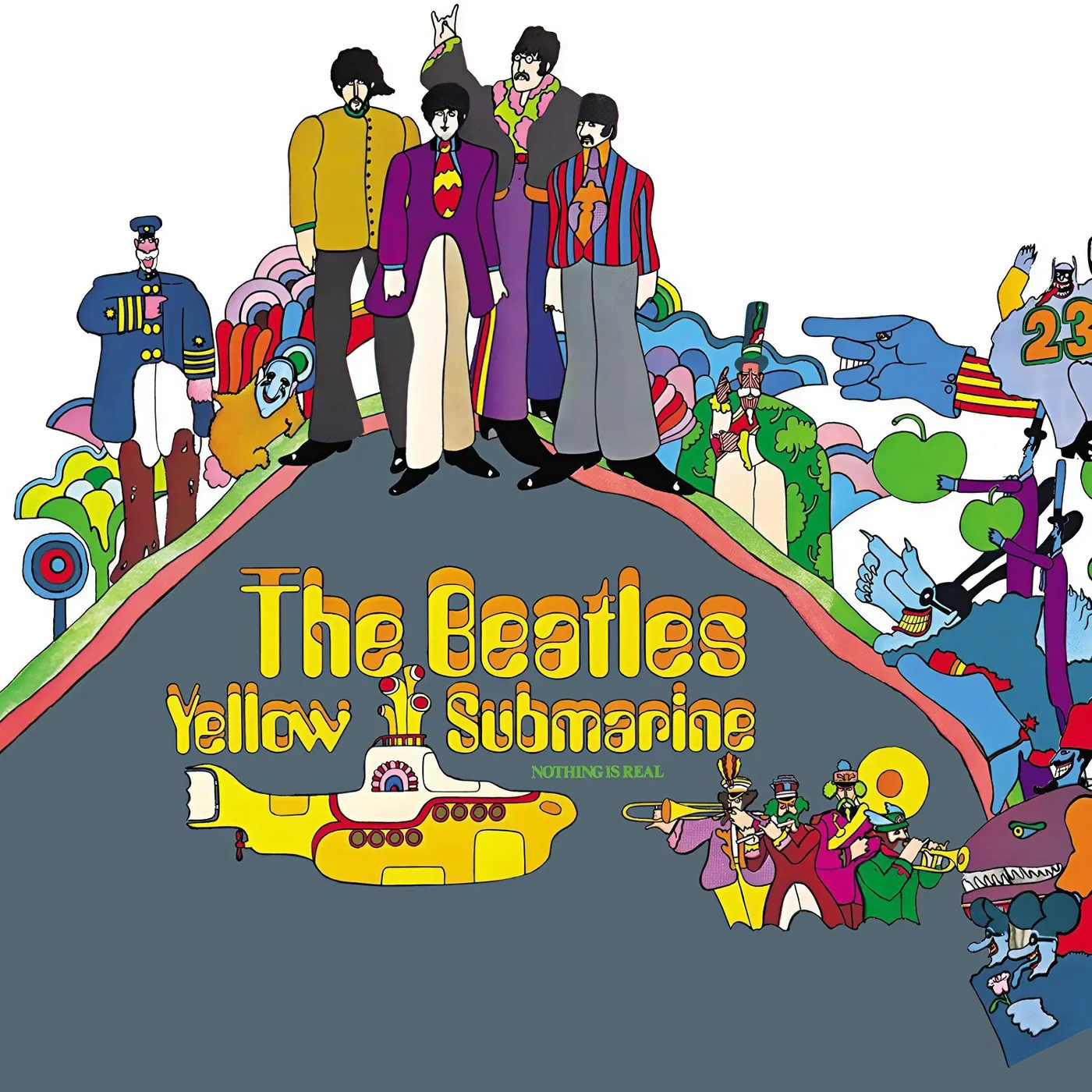 The Beatles Yellow Submarine Vinyl Record