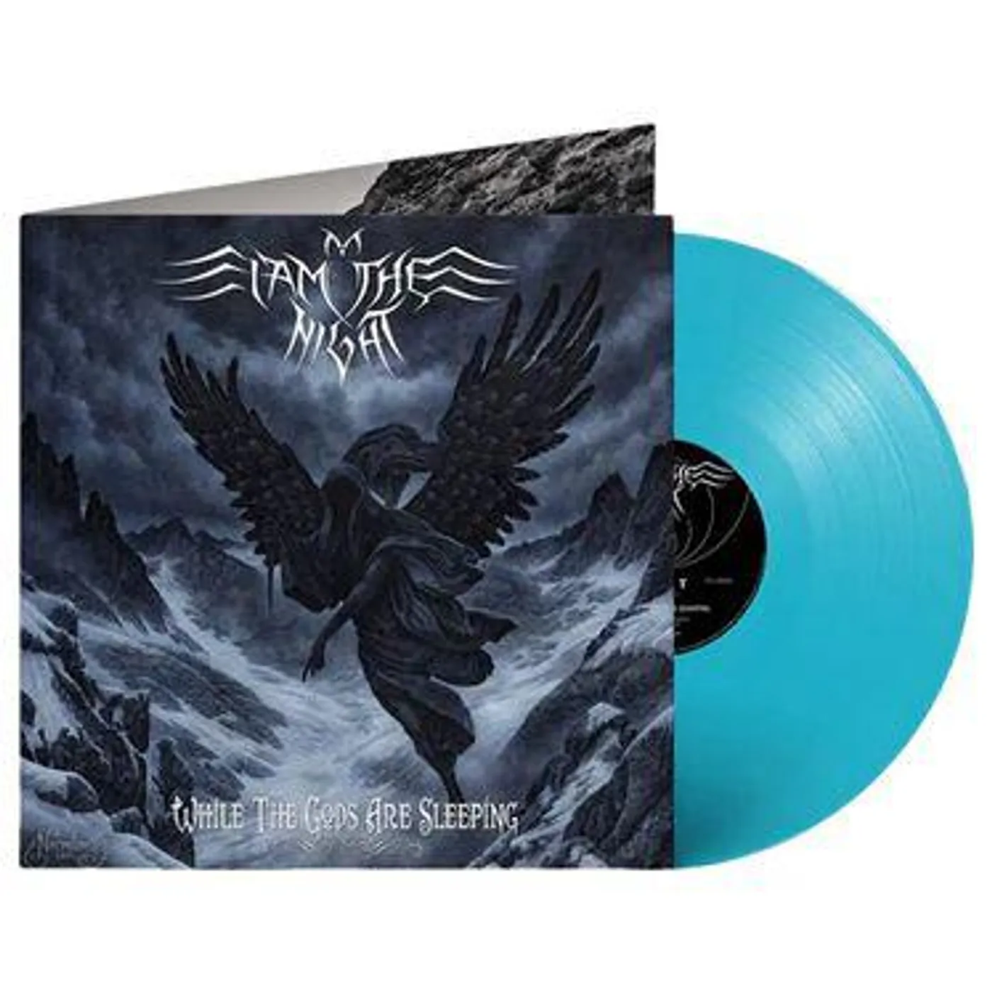 I Am The Night WHILE THE GODS ARE ASLEEP (TURQUOISE VINYL) Vinyl Record
