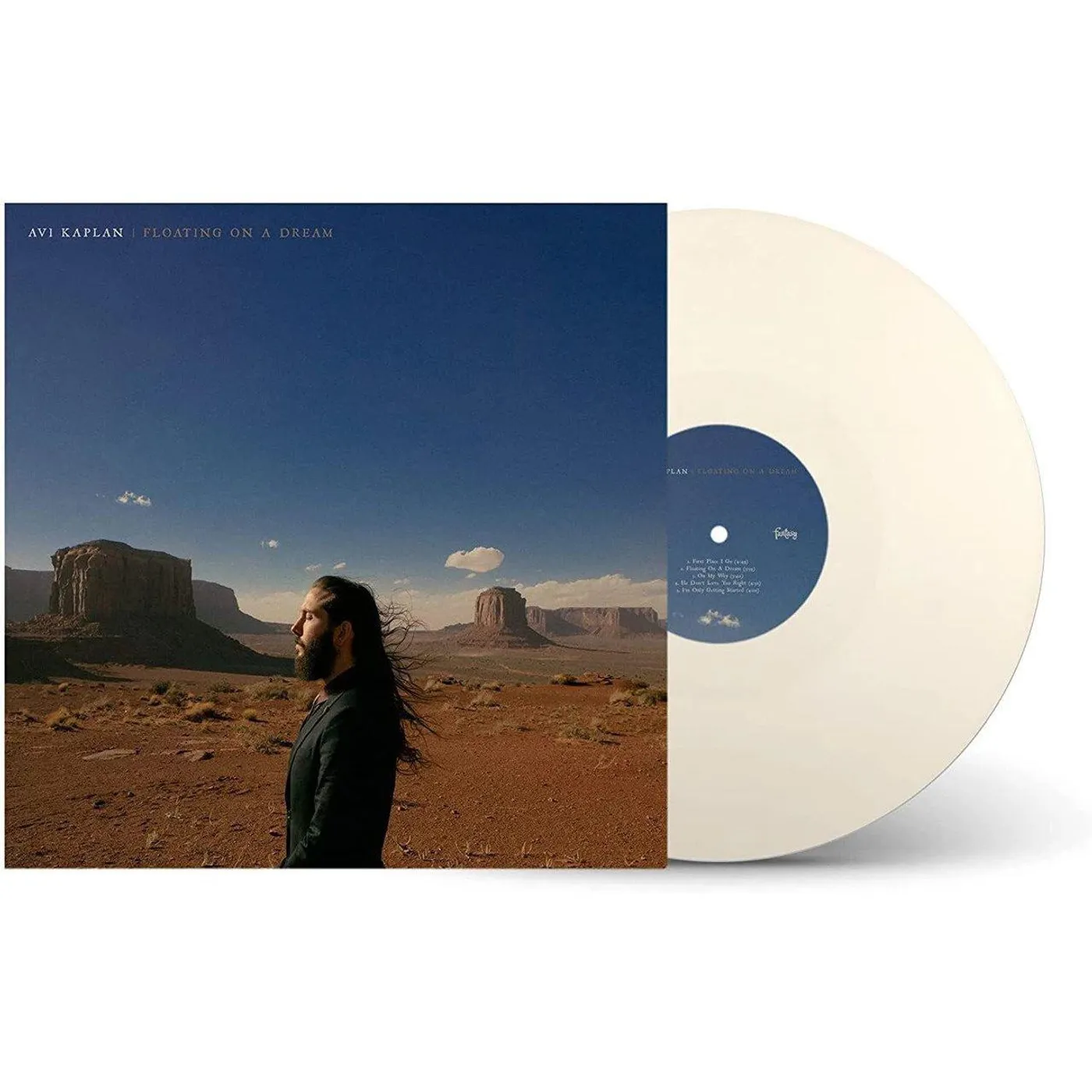 Avi Kaplan Floating On A Dream (White) Vinyl Record