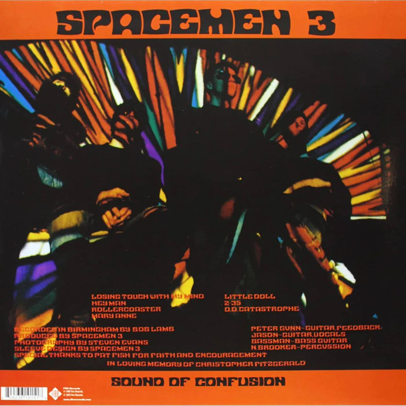 Spacemen 3 Sound Of Confusion (180g/White) Vinyl Record