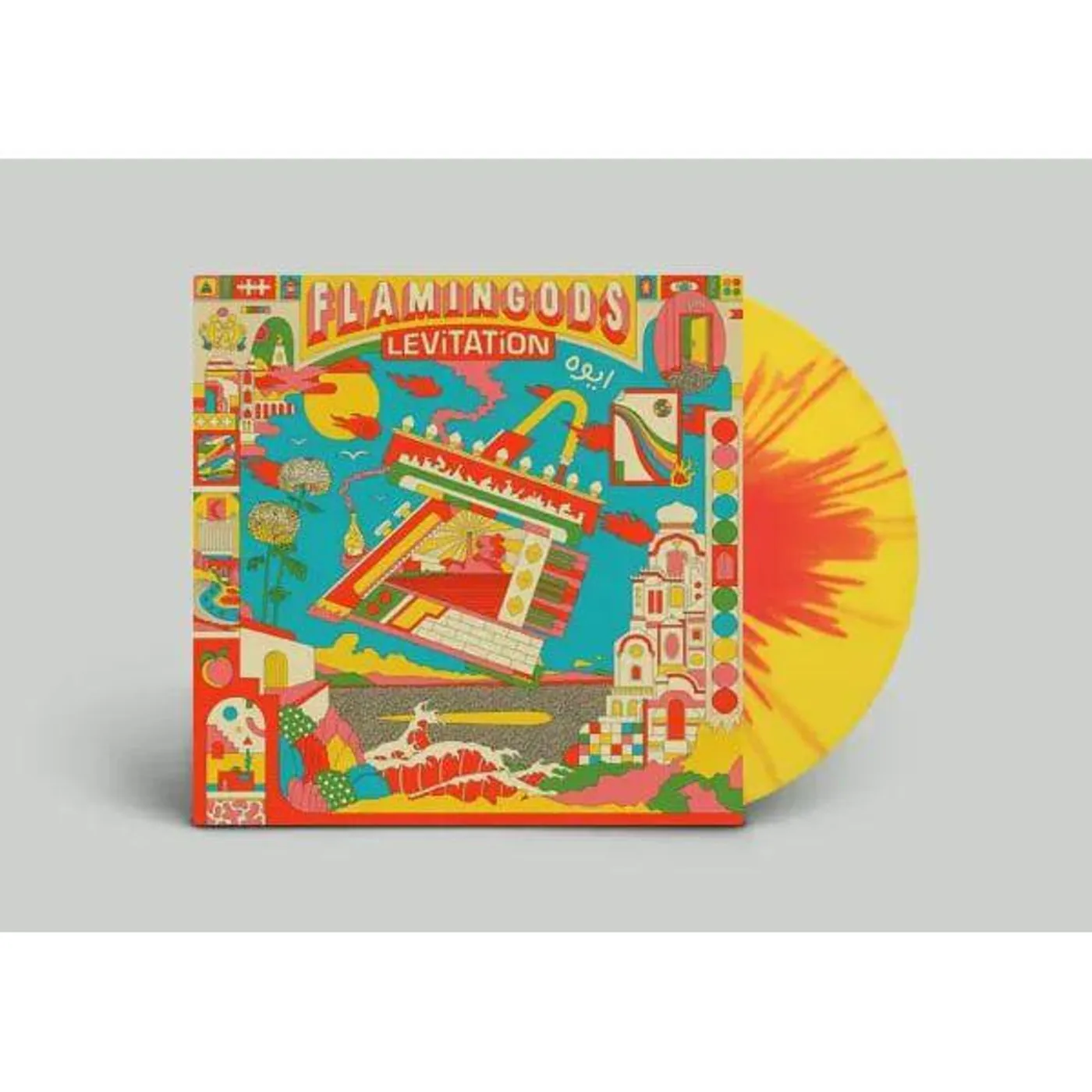 Flamingods LEVITATION (SPLATTER VINYL) Vinyl Record
