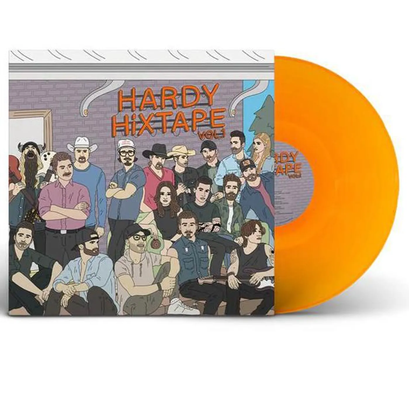 Hixtape: Vol. 1 (Opaque Orange) Vinyl Record