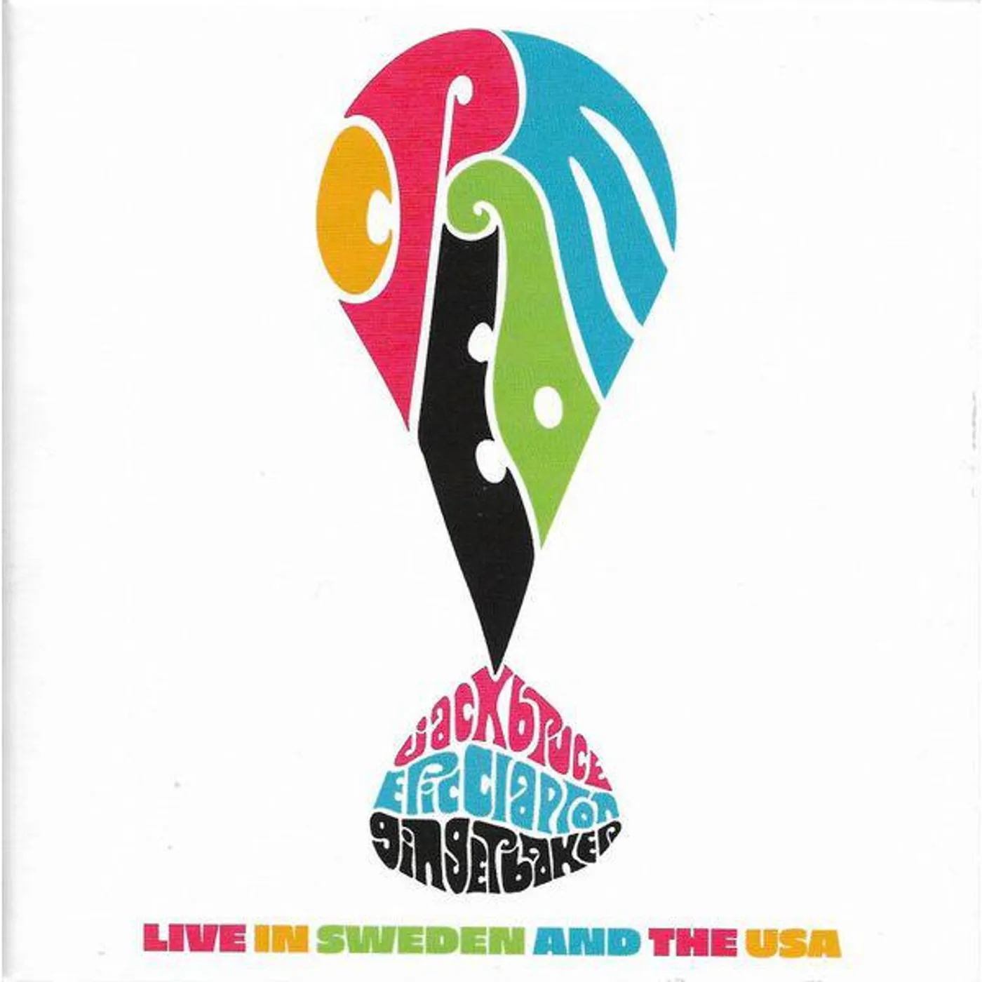 Cream Live In Sweden And The USA  (White Vinyl/Limited/5LP) Vinyl Record