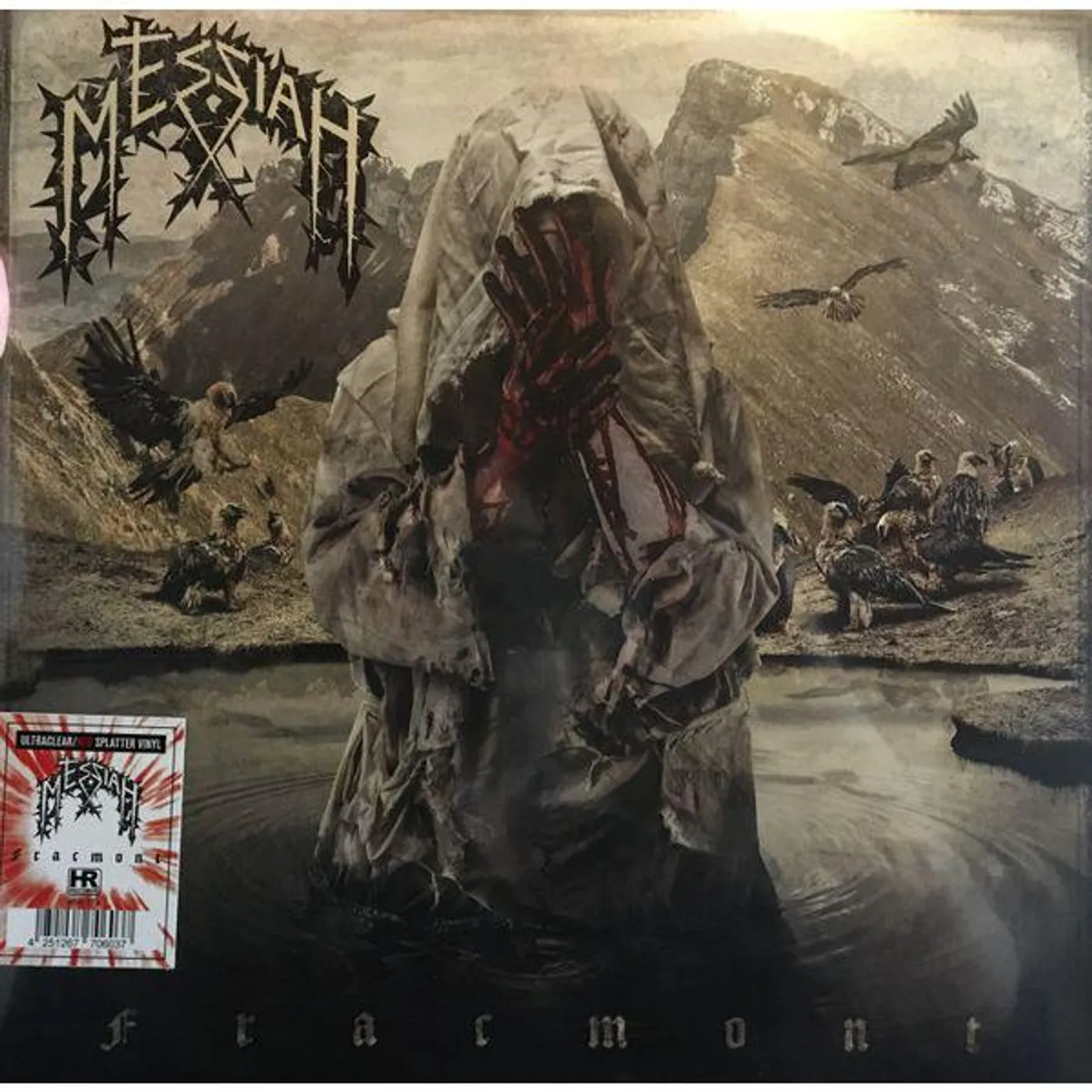 Messiah FRACMONT (RED & WHITE BLACK SPLATTER VINYL/LIMITED EDITION/POSTER/GATEFOLD JACKET) Vinyl Record