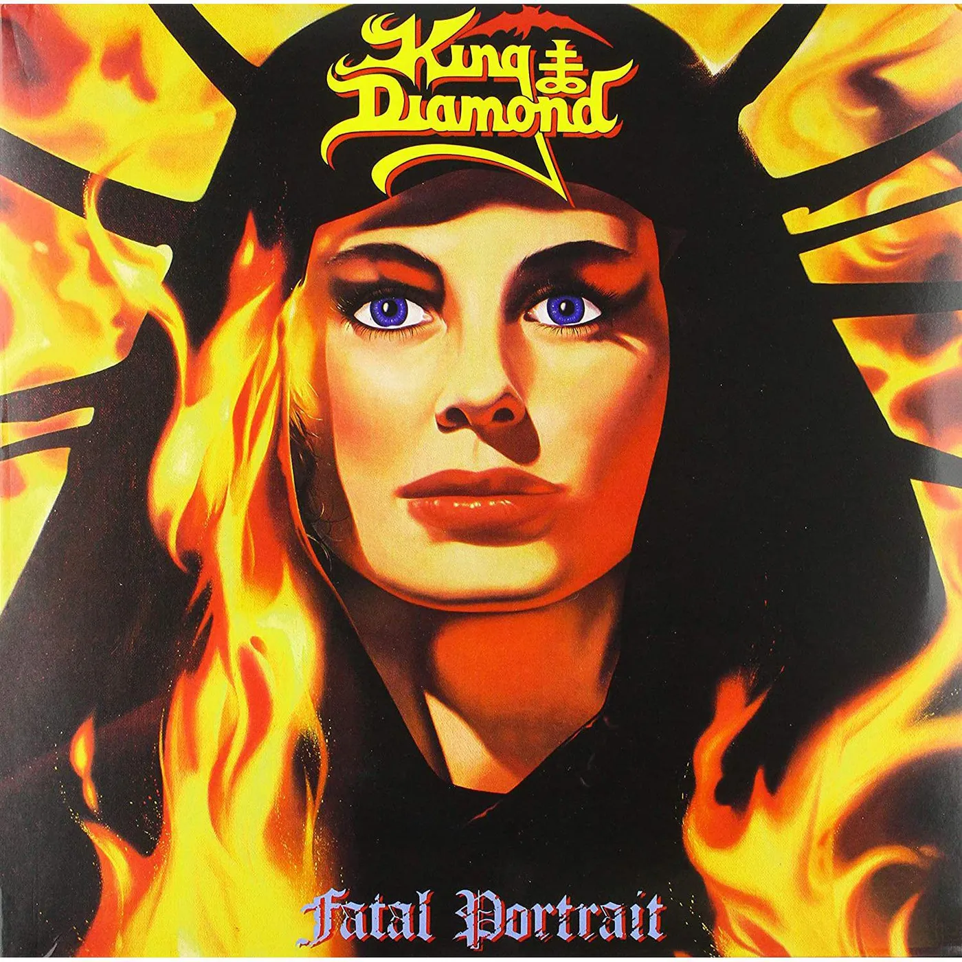 King Diamond Fatal Portrait (Opaque Tangerine) Vinyl Record
