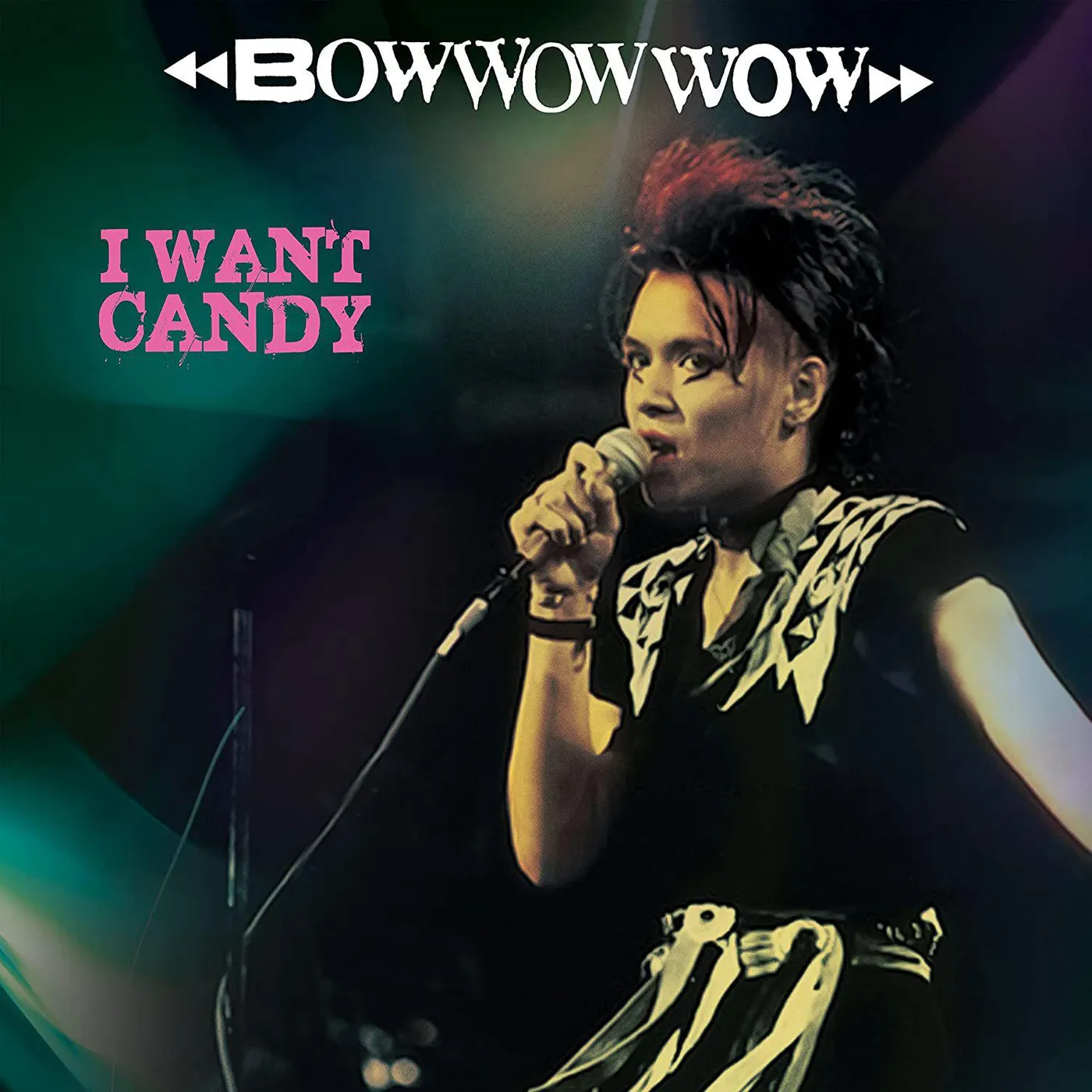 Bow Wow Wow I Want Candy (Pink/Black Stripe) Vinyl Record