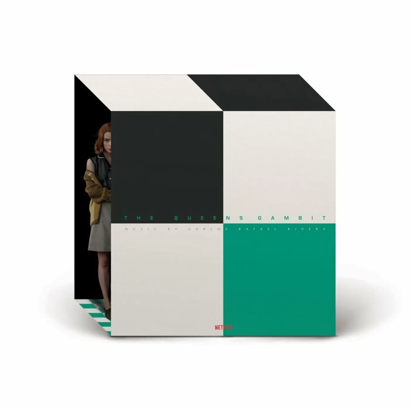 Carlos Rafael Rivera Queen's Gambit Original Soundtrack (2lp/black & White Vinyl) Vinyl Record