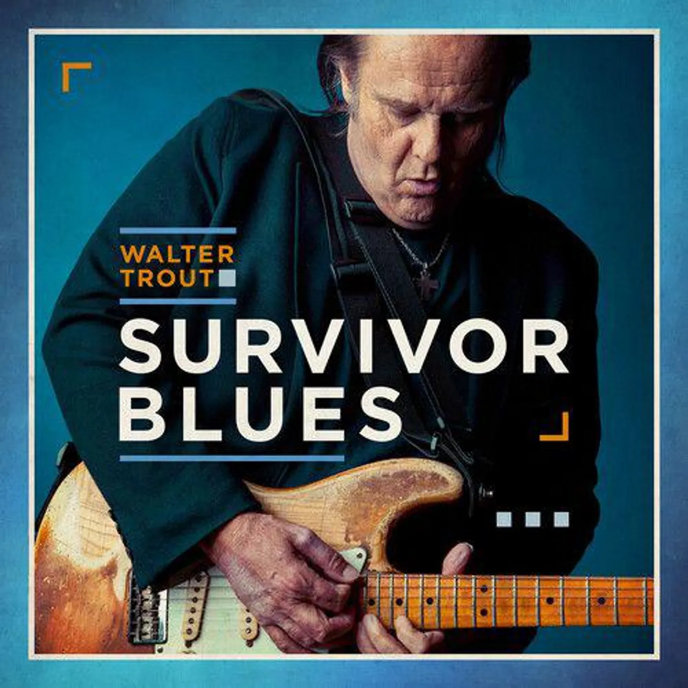 Walter Trout Survivor Blues (Blue vinyl/140g) vinyl record