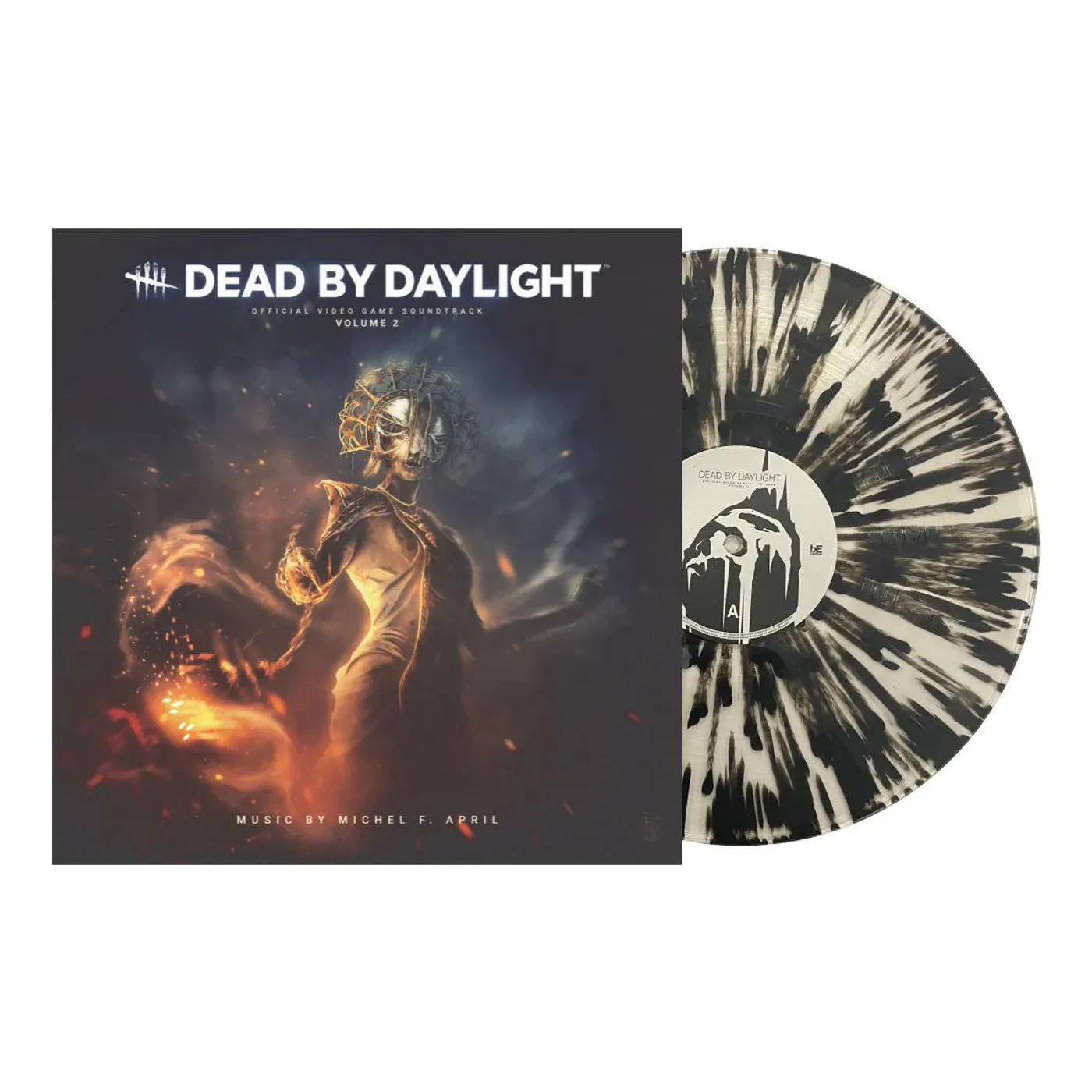 Michel F. April Dead By Daylight: Volume 2 OST (Clear W/ Black Splatter) (I) Vinyl Record