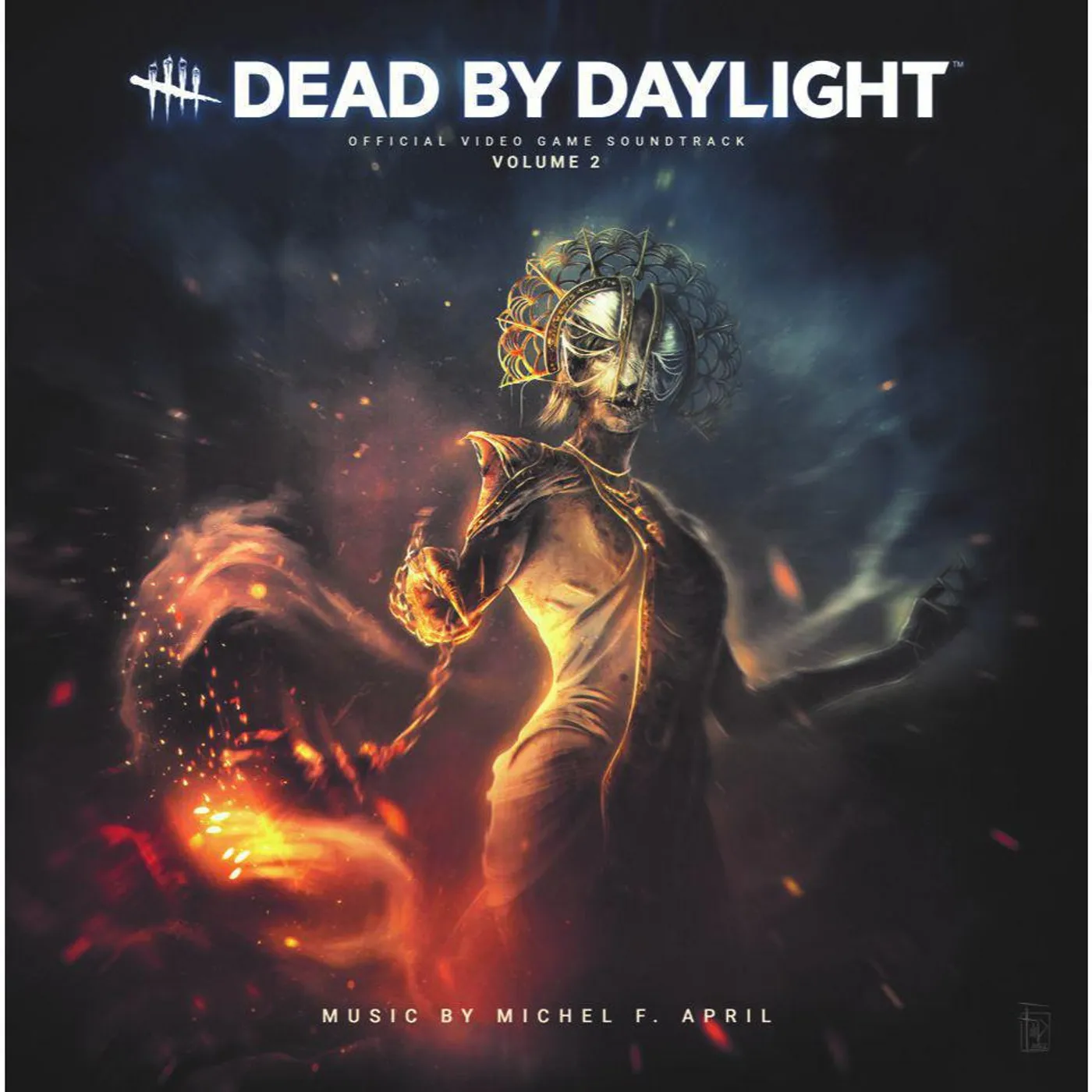 Michel F. April Dead By Daylight: Volume 2 OST (Clear W/ Black Splatter) (I) Vinyl Record