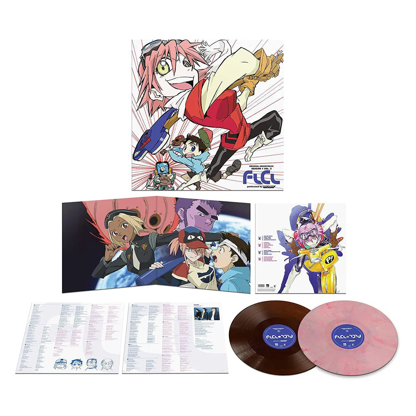 the pillows FLCL: Season 1 - Vol. 3 Original Soundtrack (2LP/Color) Vinyl Record