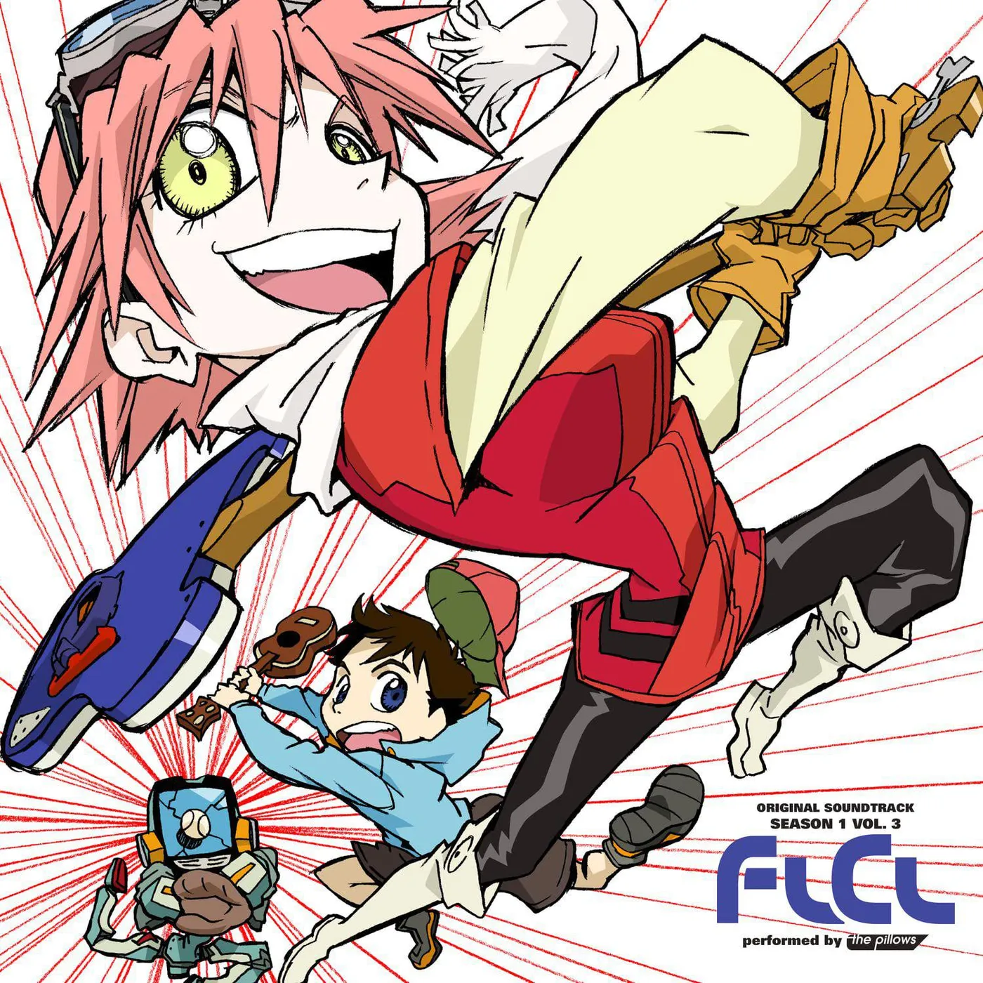 the pillows FLCL: Season 1 - Vol. 3 Original Soundtrack (2LP/Color) Vinyl Record