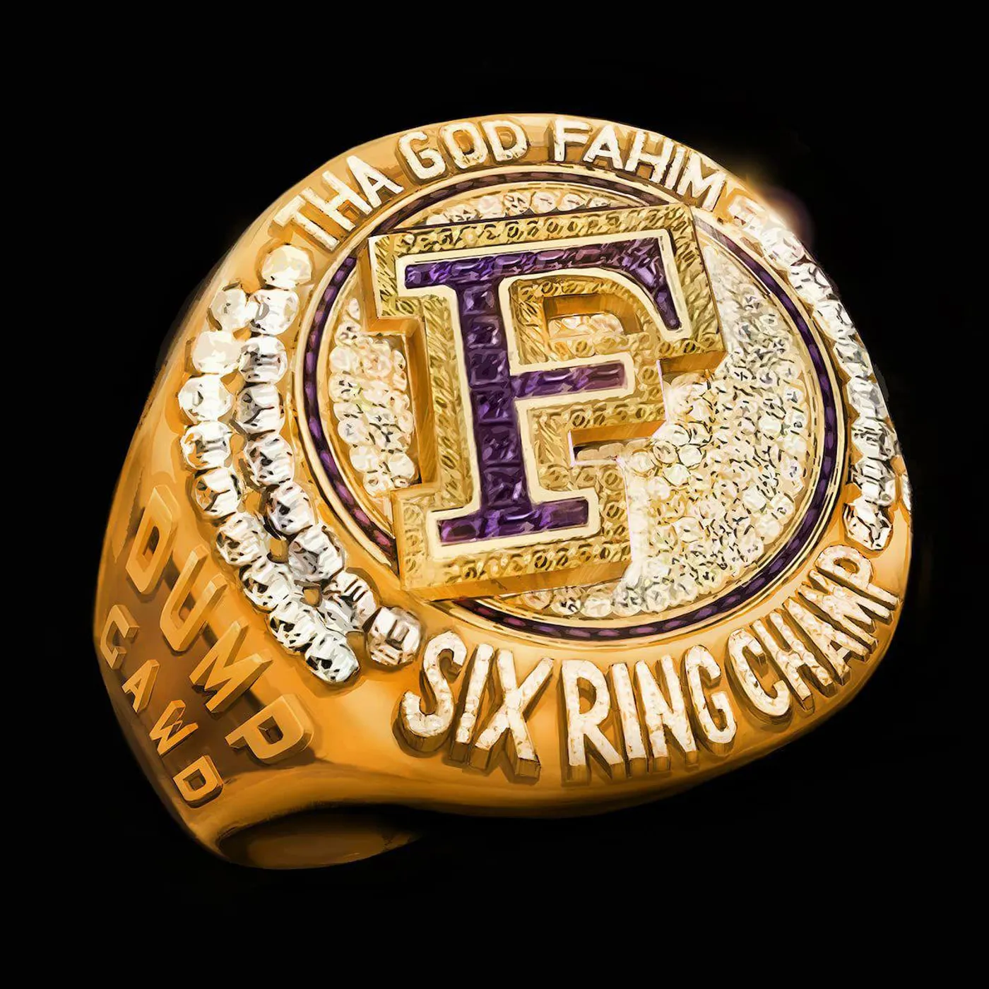 Tha God Fahim Six Ring Champ Vinyl Record