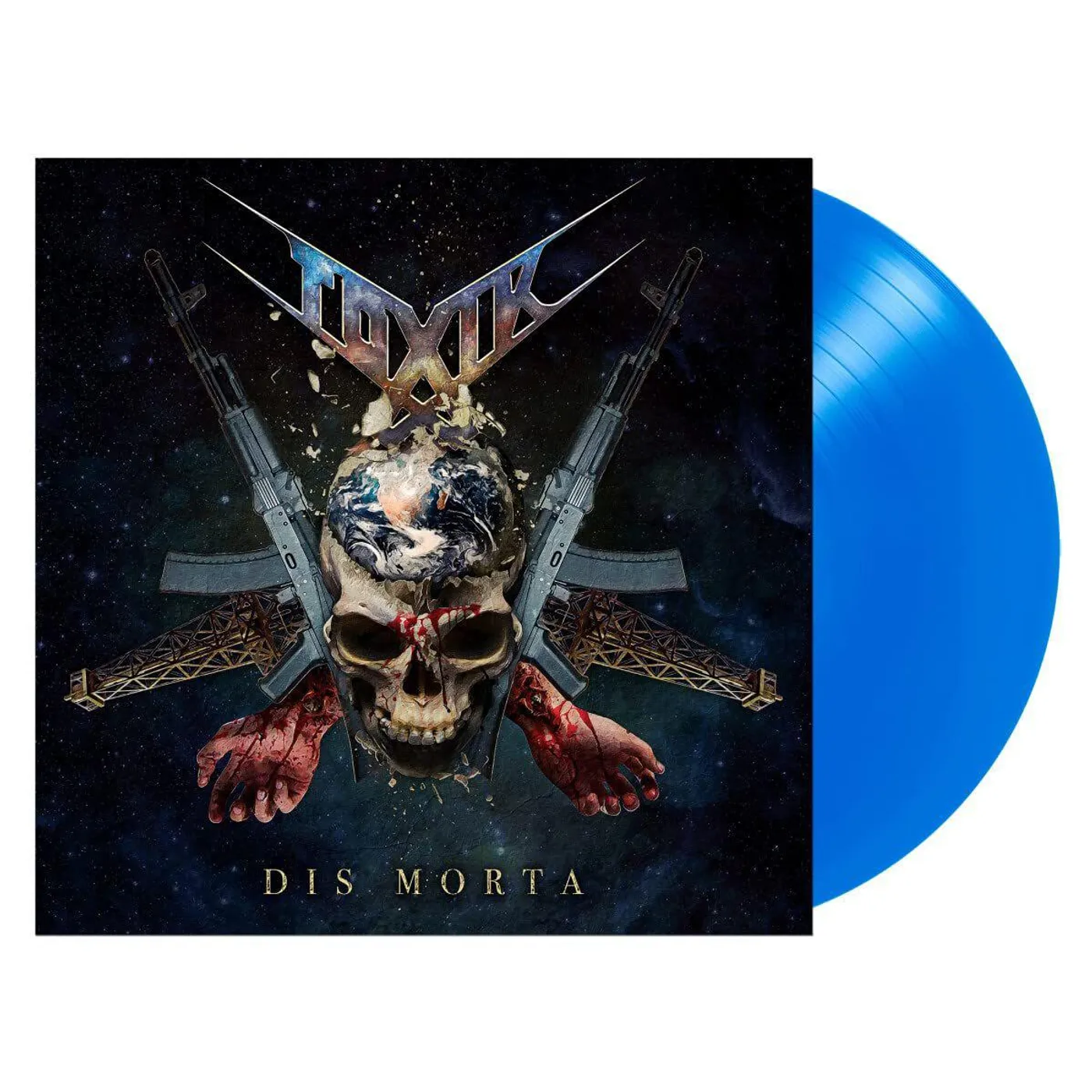 Toxik Dis Morta (Blue) Vinyl Record