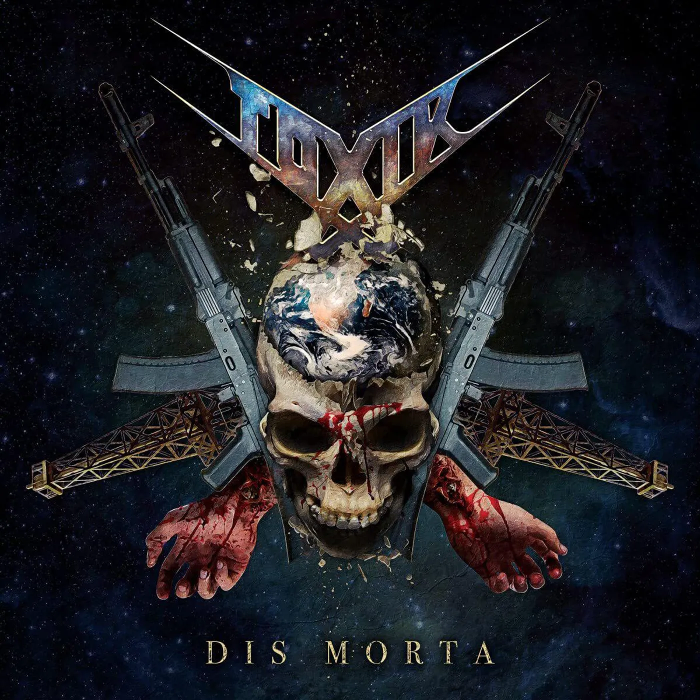 Toxik Dis Morta (Blue) Vinyl Record