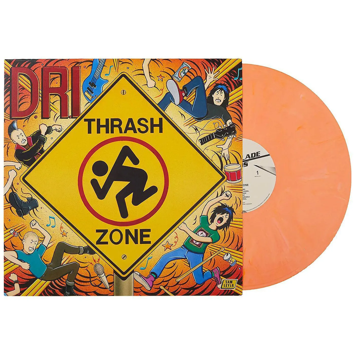 D.R.I. Thrash Zone (Marbled) Vinyl Record