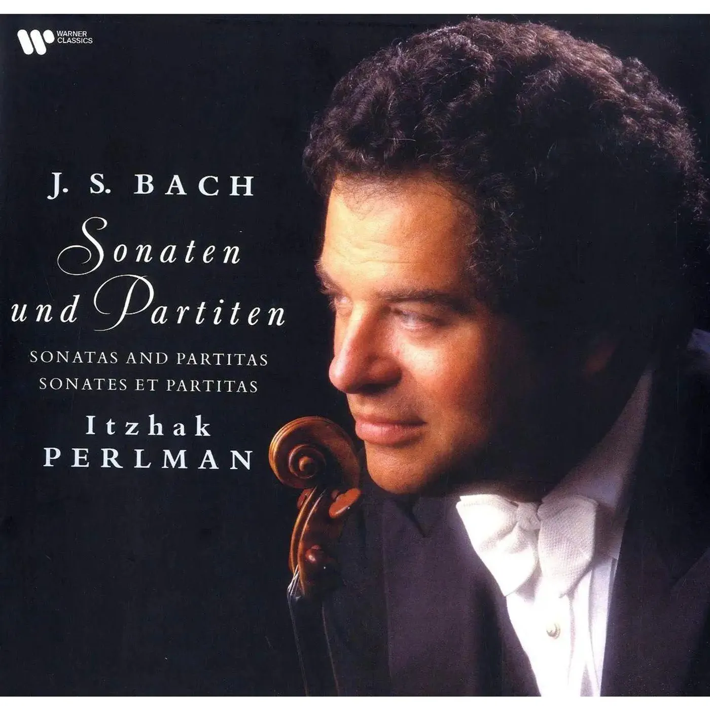Itzhak Perlman BACH: SONATAS & PARTITAS FOR SOLO VIOLIN Vinyl Record