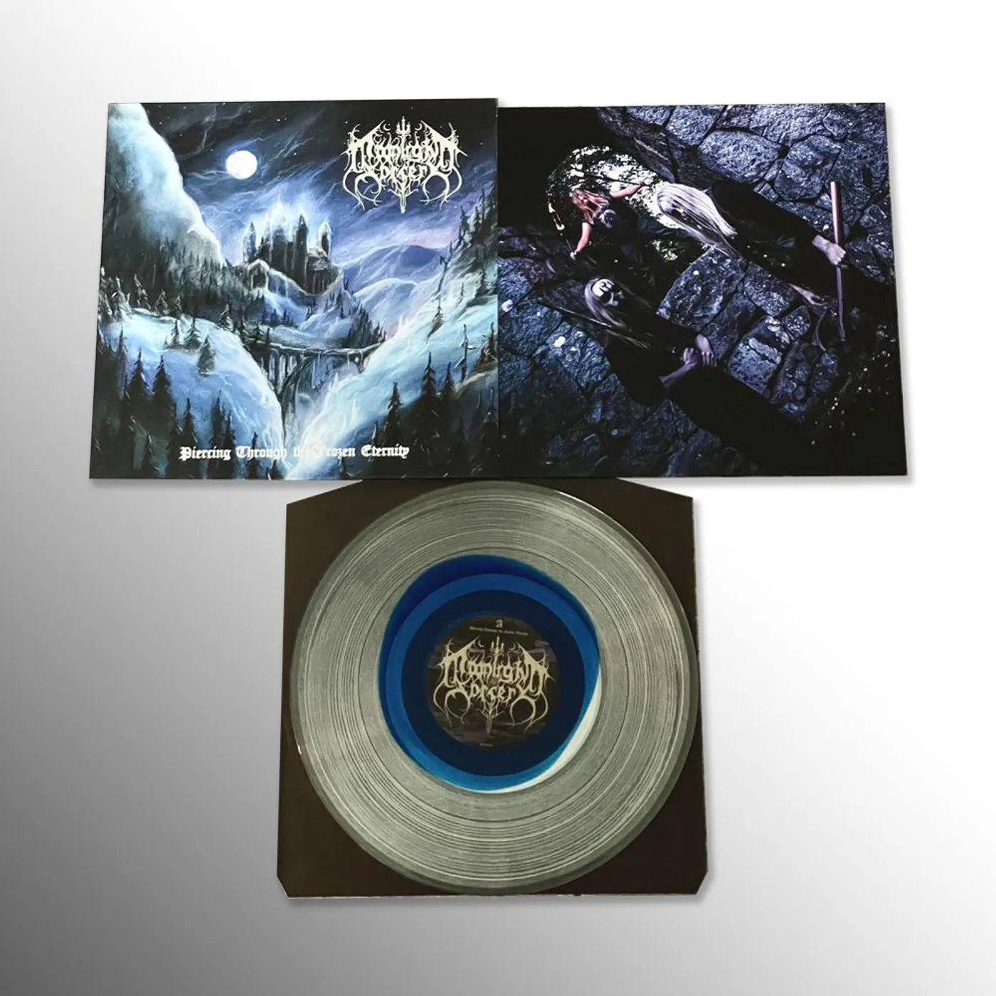 Moonlight Sorcery Piercing Through The Frozen Eternity (Blue In Ultra Clear) Vinyl Record