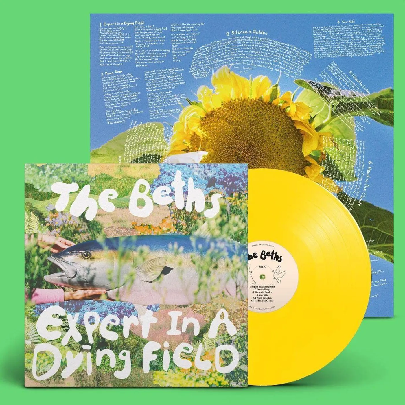 The Beths EXPERT IN A DYING FIELD (CANARY YELLOW VINYL) Vinyl Record