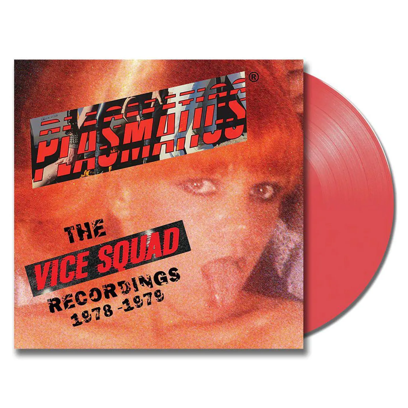 Plasmatics Vice Squad Records (Transparent Red) Vinyl Record