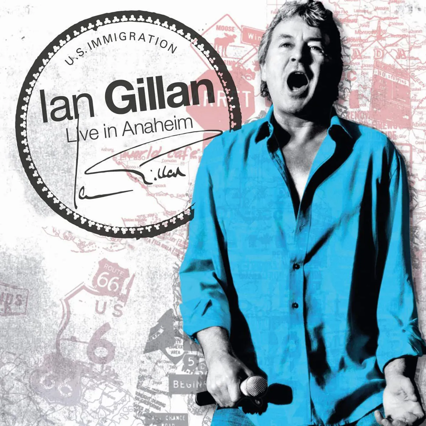 Ian Gillan Live In Anaheim (2LP/Limited/Turquoise/180g/Gatefold/Numbered) Vinyl Record