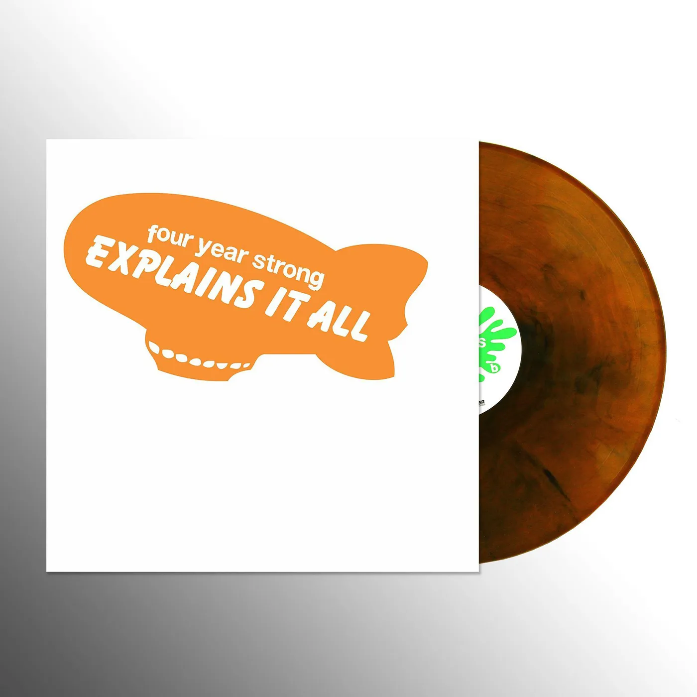 Four Year Strong Explains It All (Limited Edition/Orange Black Galaxy) Vinyl Record
