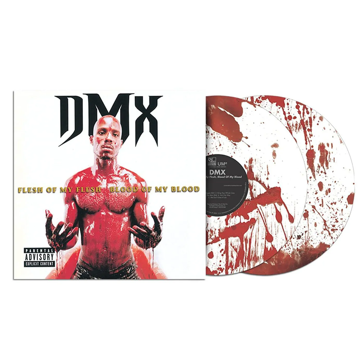 DMX Flesh Of My Fleshblood Of My Blood (Blood Splatter) Vinyl Record