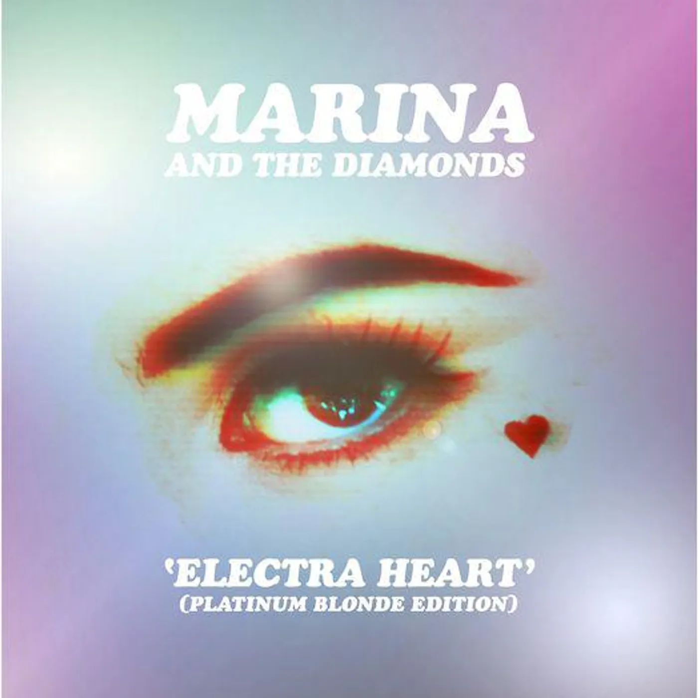 Marina and The Diamonds ELECTRA HEART (PLATINUM BLONDE EDITION/2LP) Vinyl Record