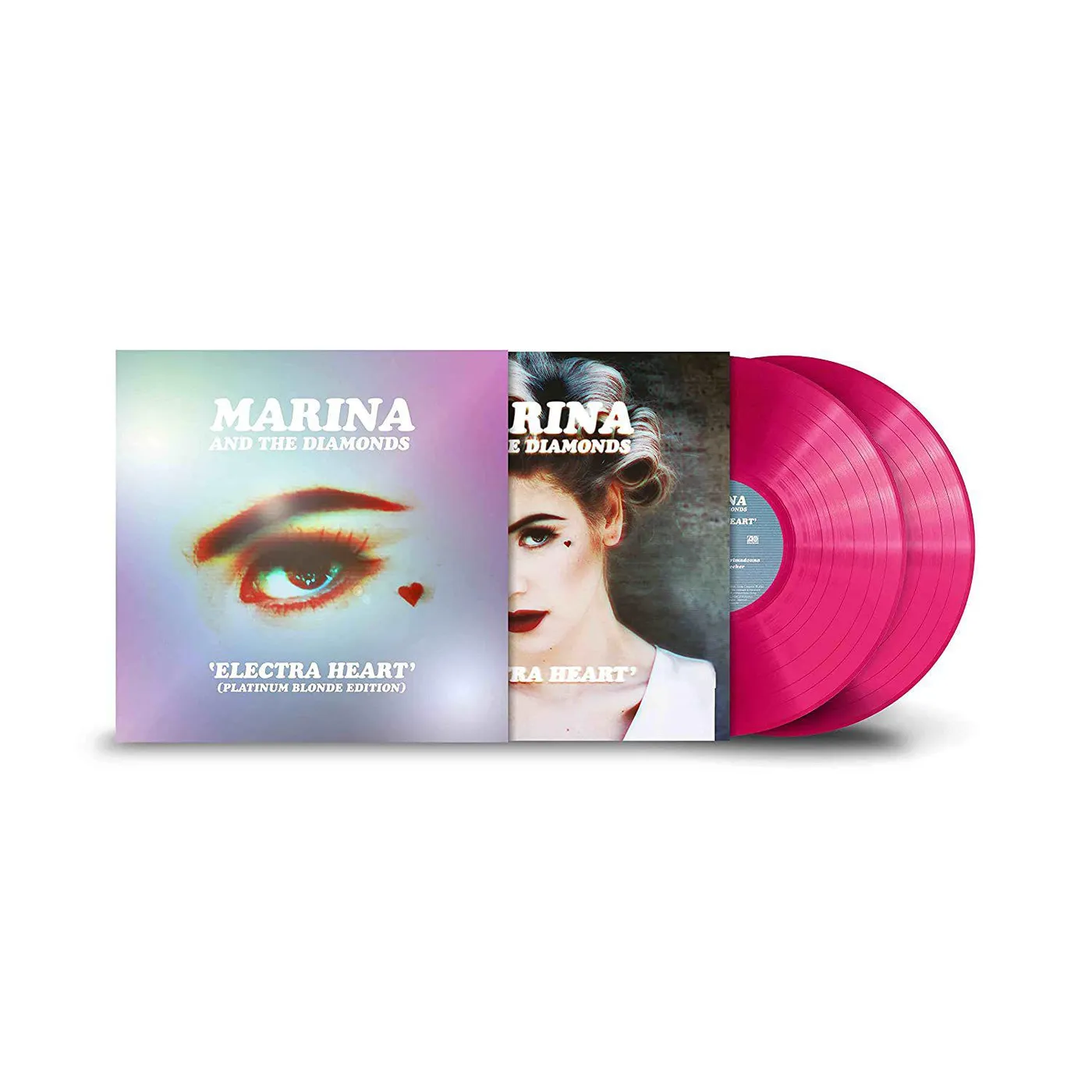 Marina and The Diamonds ELECTRA HEART (PLATINUM BLONDE EDITION/2LP) Vinyl Record
