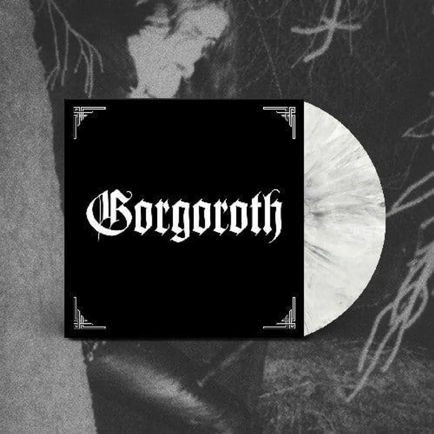 Gorgoroth Pentagram (Limited/Black & White) Vinyl Record