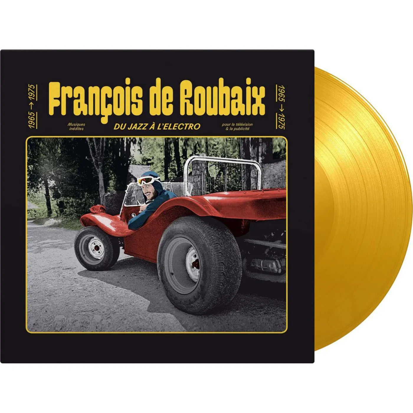 François de Roubaix Du Jazz A L'electro 1965-1975 (180g/Solid Yellow) Vinyl Record
