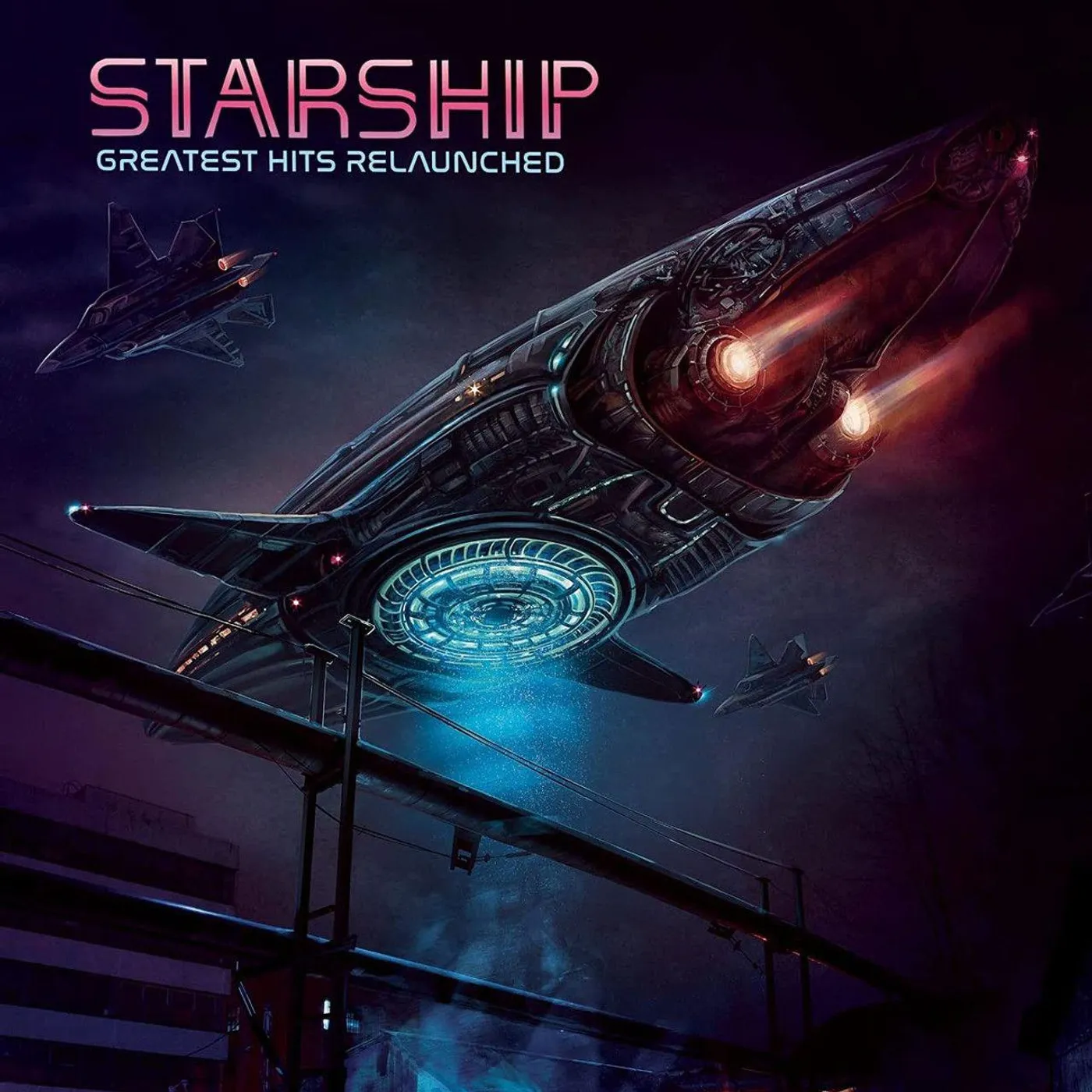 Starship Greatest Hits Relaunched (Split Color Splatter) Vinyl Record