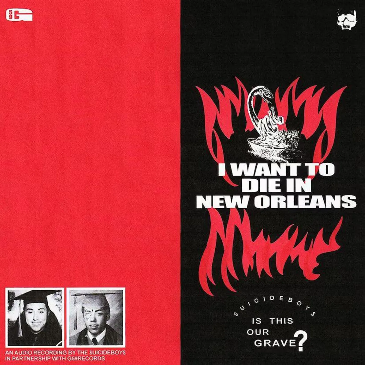 $uicideboy$ I Want To Die In New Orleans (Silver) Vinyl Record