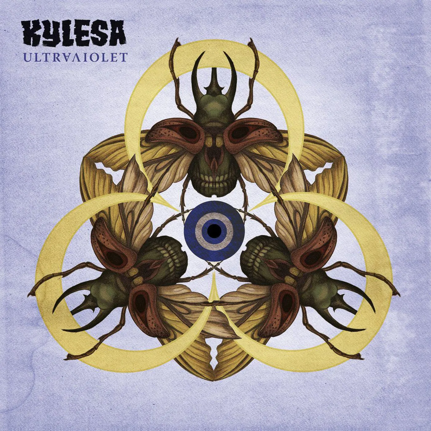 Kylesa Ultraviolet (Transparent Yellow Back Cornetto Purple) Vinyl Record