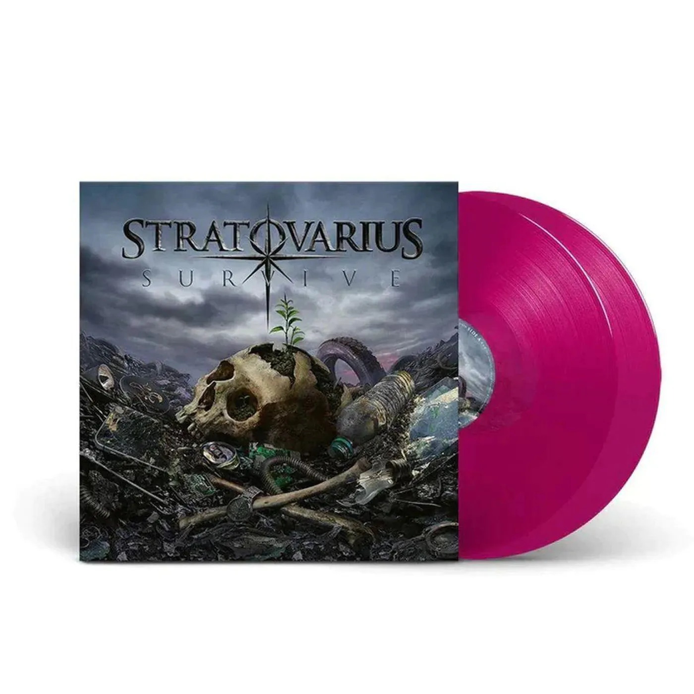 Stratovarius Survive (Limited/Transparent Violet/2LP) Vinyl Record