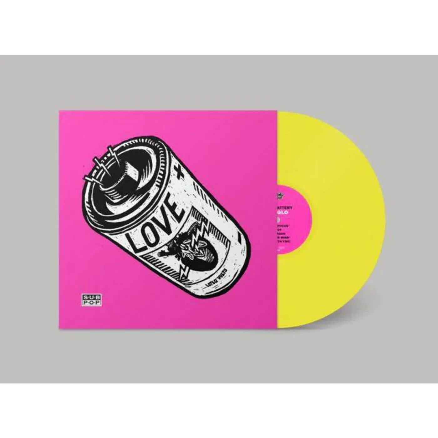 Love Battery Dayglo (Yellow) (AMS Exclusive) Vinyl Record