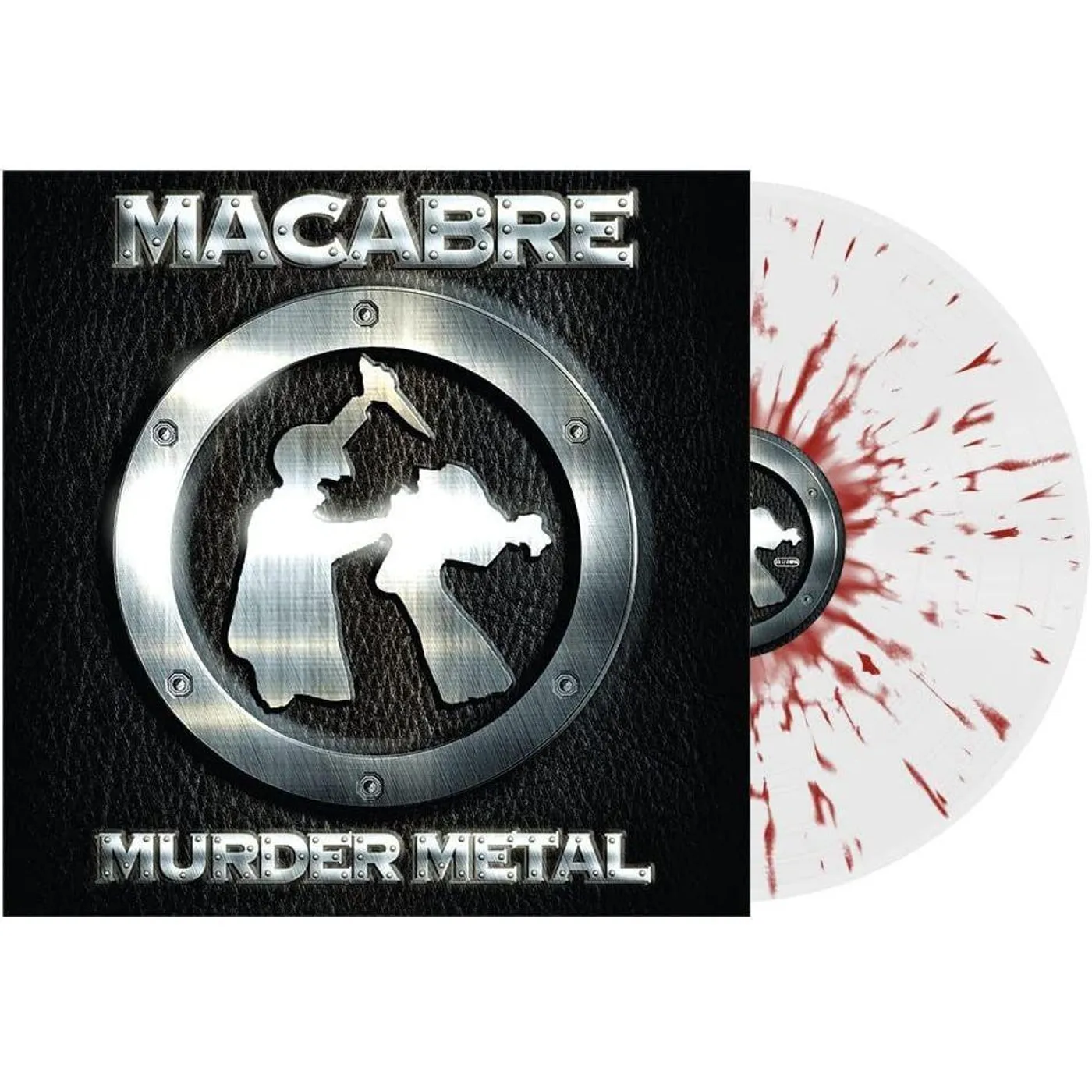 MACABRE MURDER META (CLEAR & RED SPLATTER VINYL) Vinyl Record