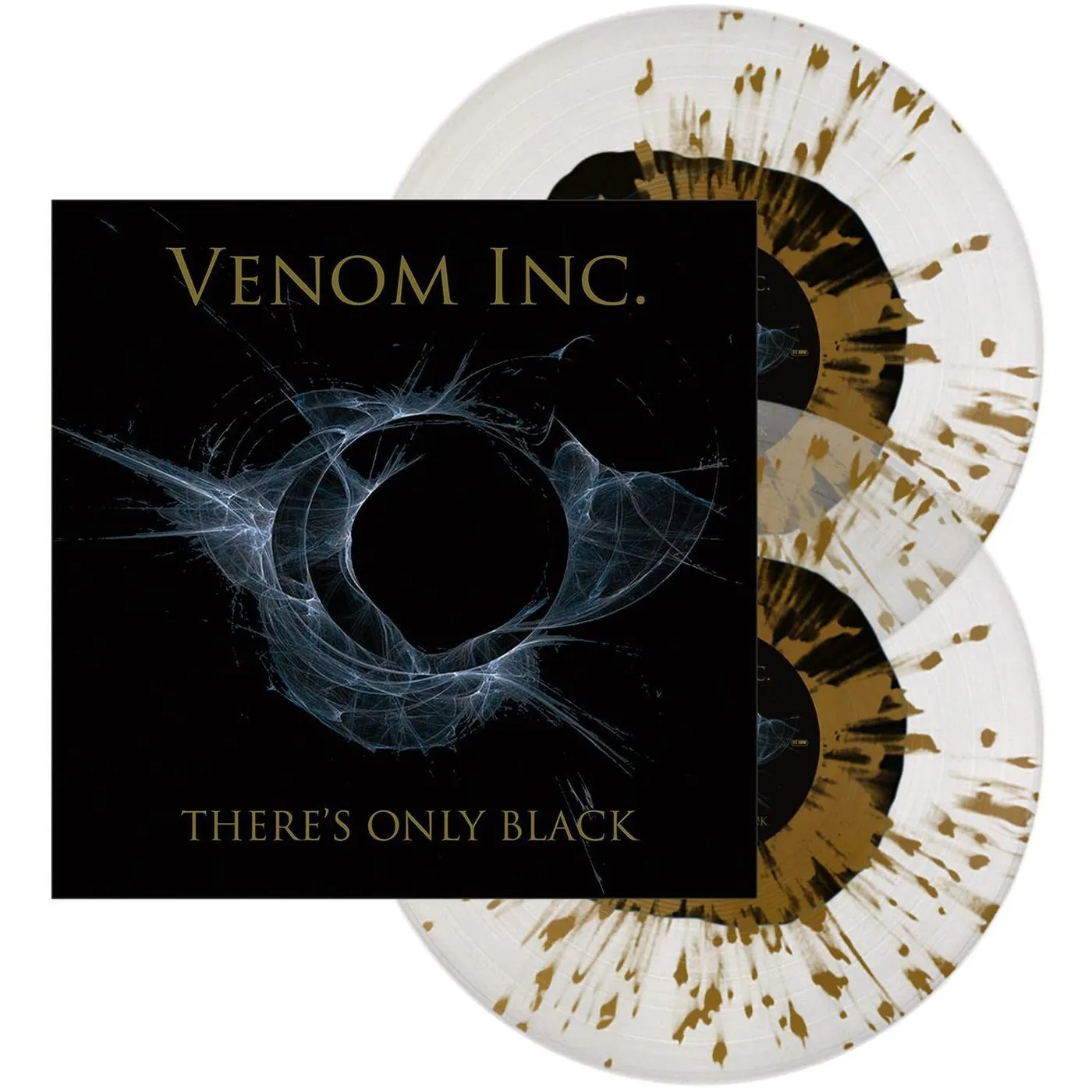 Venom Inc. THERE'S ONLY BLACK (CLEAR W/ BLACK YOLK VINYL) Vinyl Record